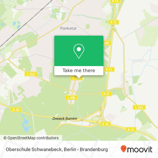 Oberschule Schwanebeck map