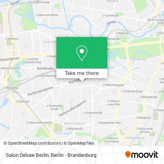 Salon Deluxe Berlin map