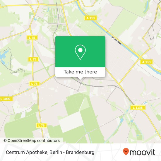 Centrum Apotheke map