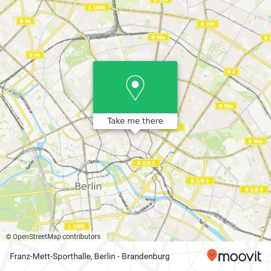 Franz-Mett-Sporthalle map