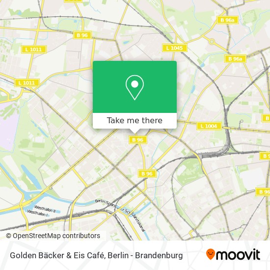 Golden Bäcker & Eis Café map