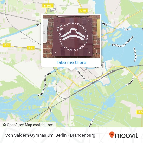 Von Saldern-Gymnasium map