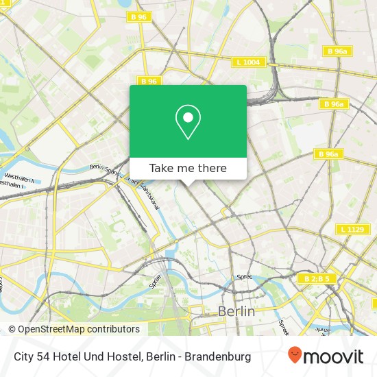 City 54 Hotel Und Hostel map