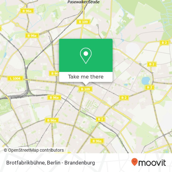 Brotfabrikbühne map