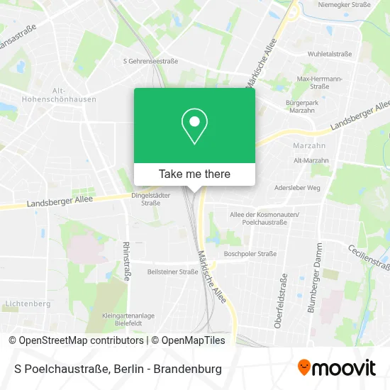 S Poelchaustraße map