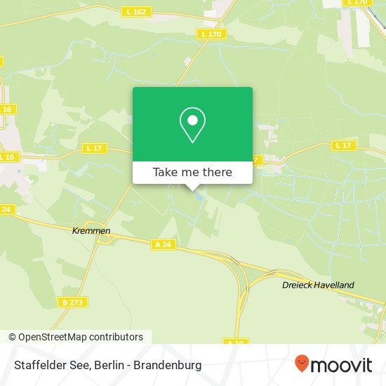 Карта Staffelder See