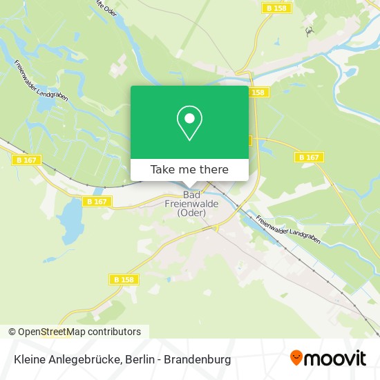 Карта Kleine Anlegebrücke