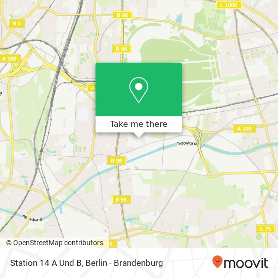 Station 14 A Und B map