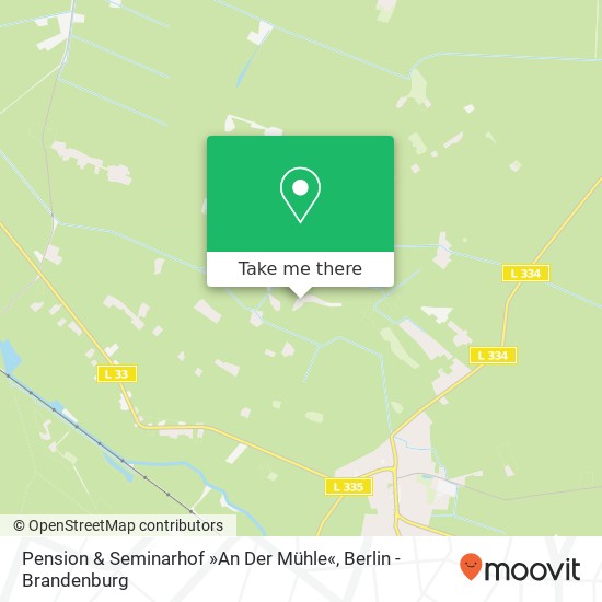 Pension & Seminarhof »An Der Mühle« map