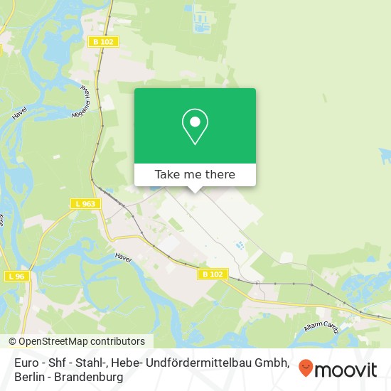 Euro - Shf - Stahl-, Hebe- Undfördermittelbau Gmbh map