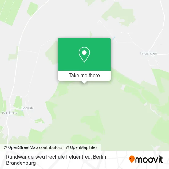 Rundwanderweg Pechüle-Felgentreu map