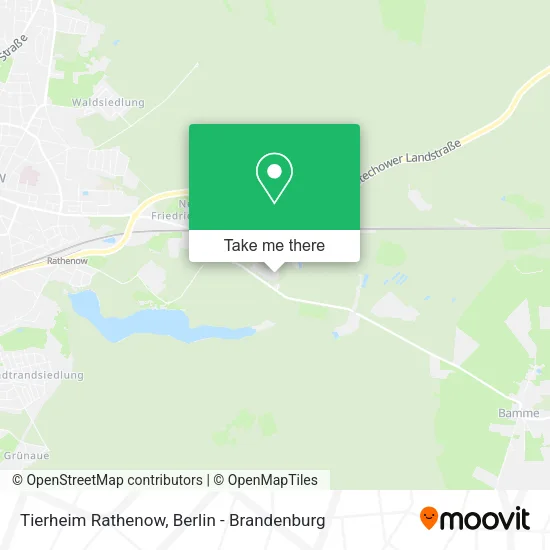 Карта Tierheim Rathenow