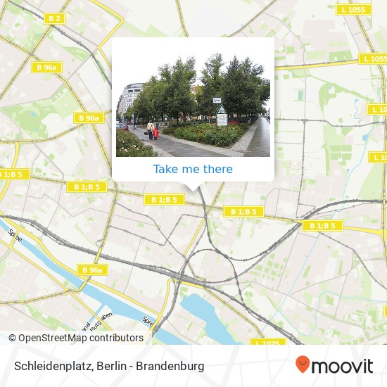 Schleidenplatz map