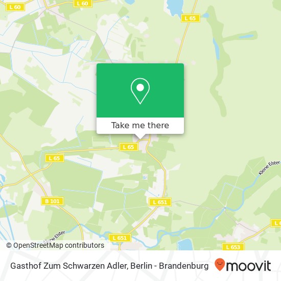 Карта Gasthof Zum Schwarzen Adler
