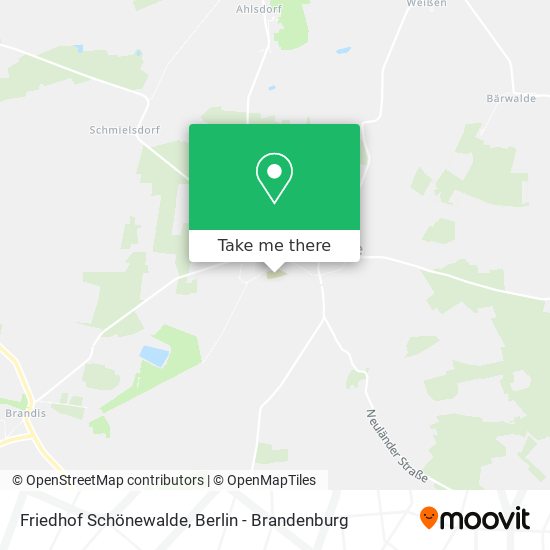 Friedhof Schönewalde map