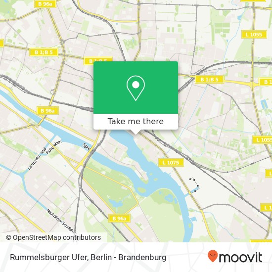 Rummelsburger Ufer map