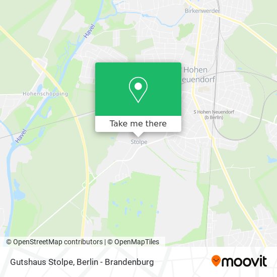Gutshaus Stolpe map