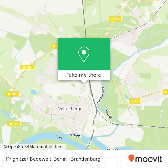 Prignitzer Badewelt map