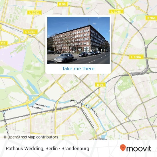 Карта Rathaus Wedding