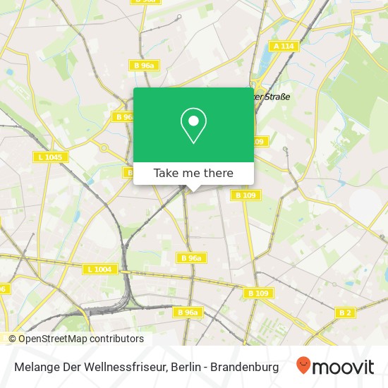 Melange Der Wellnessfriseur map