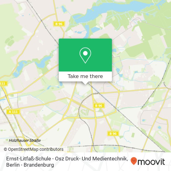 Ernst-Litfaß-Schule - Osz Druck- Und Medientechnik map