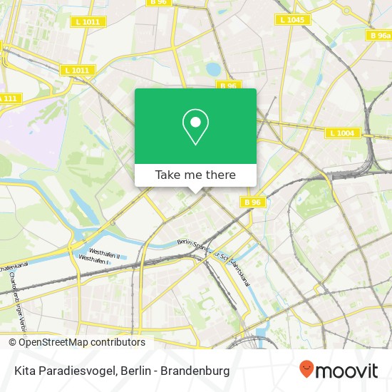 Kita Paradiesvogel map