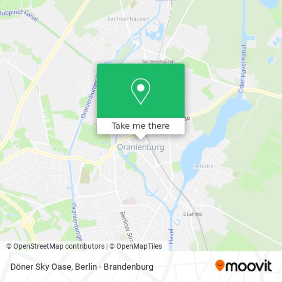 Döner Sky Oase map