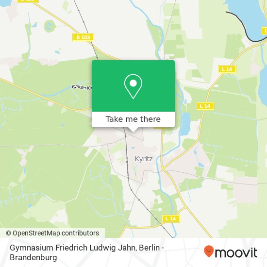 Gymnasium Friedrich Ludwig Jahn map