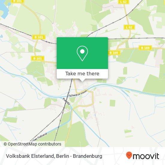 Volksbank Elsterland map