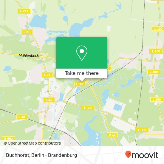 Buchhorst map