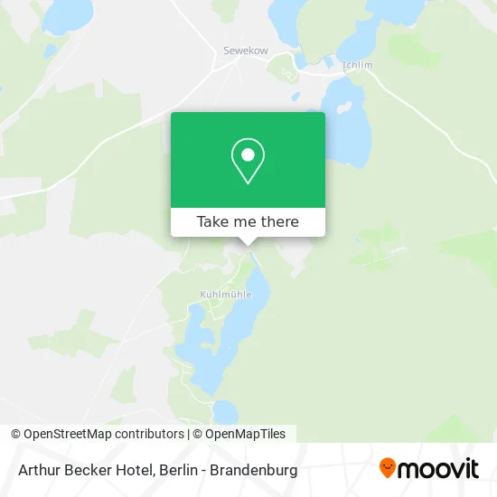 Arthur Becker Hotel map