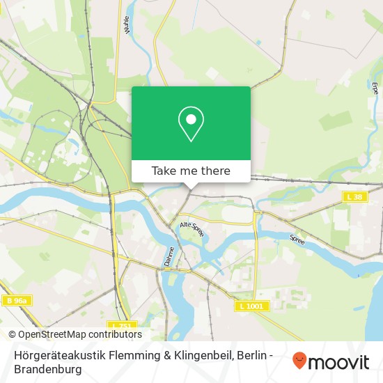 Hörgeräteakustik Flemming & Klingenbeil map