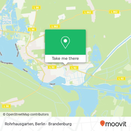 Карта Rohrhausgarten