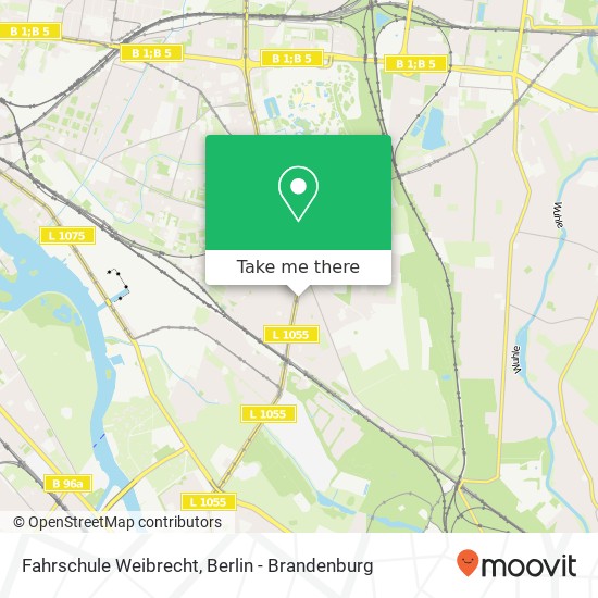 Fahrschule Weibrecht map