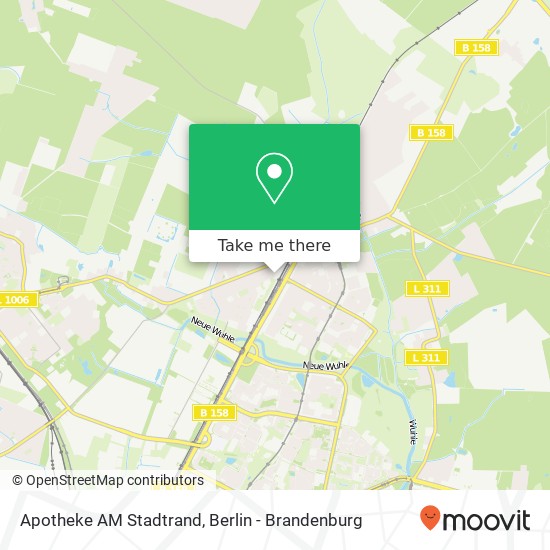 Apotheke AM Stadtrand map