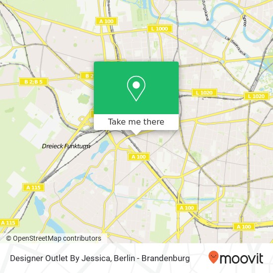 Designer Outlet By Jessica map