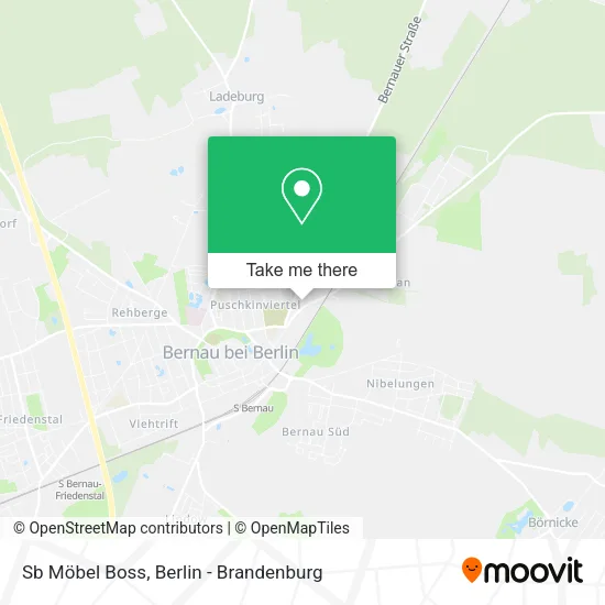 Карта Sb Möbel Boss
