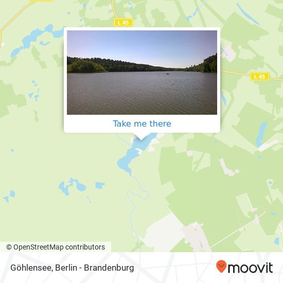 Göhlensee map