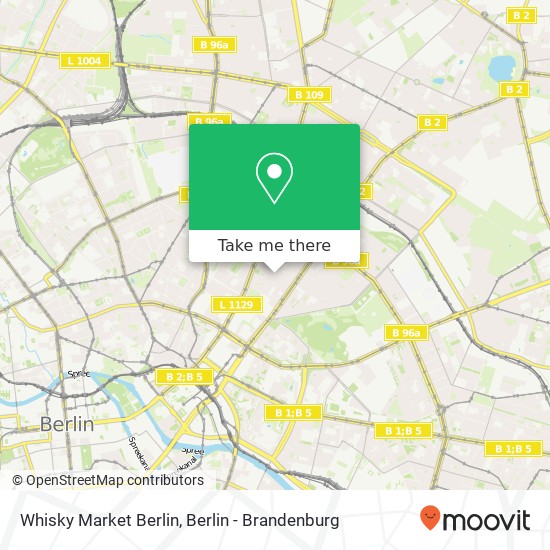 Whisky Market Berlin map