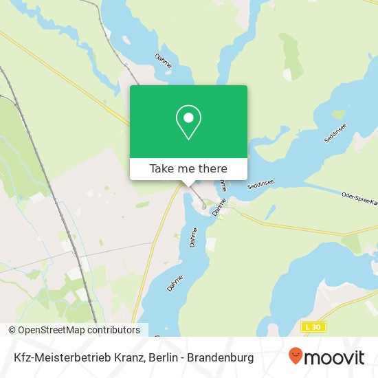 Kfz-Meisterbetrieb Kranz map