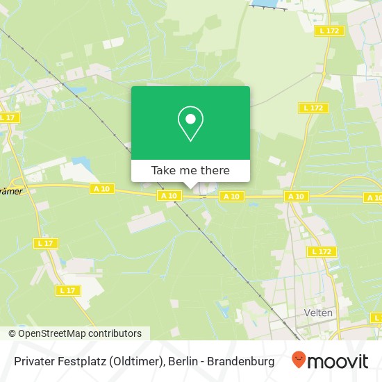 Privater Festplatz (Oldtimer) map