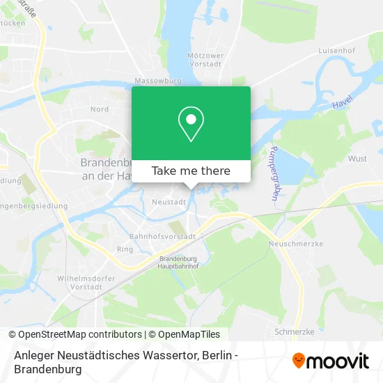Карта Anleger Neustädtisches Wassertor