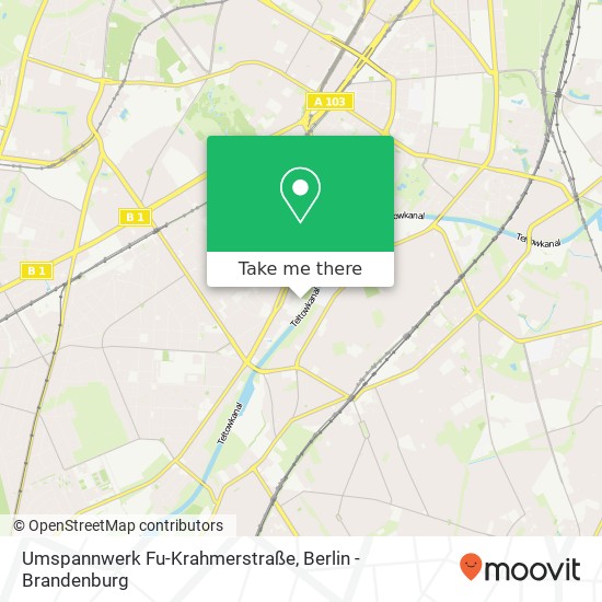 Umspannwerk Fu-Krahmerstraße map