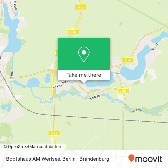 Bootshaus AM Werlsee map