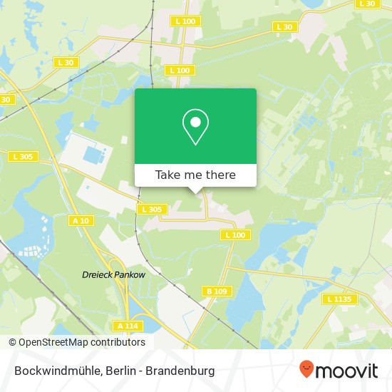Bockwindmühle map