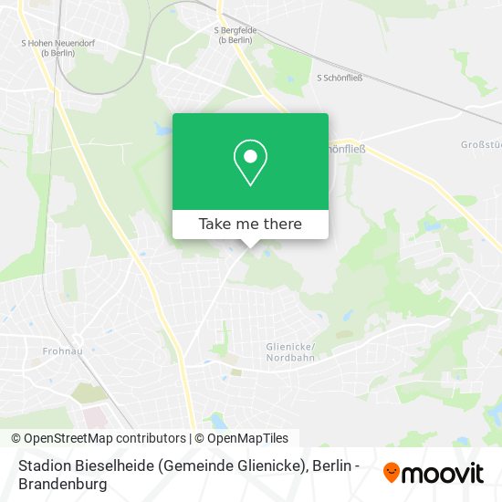 Stadion Bieselheide (Gemeinde Glienicke) map