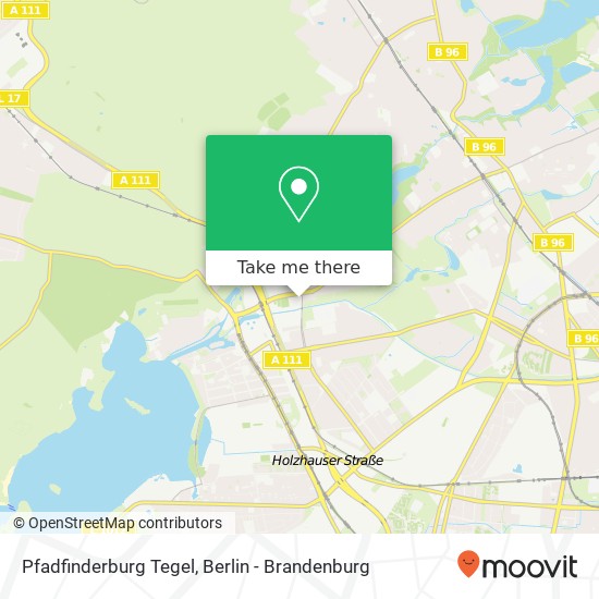Pfadfinderburg Tegel map