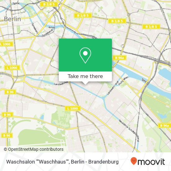 Waschsalon ""Waschhaus"" map