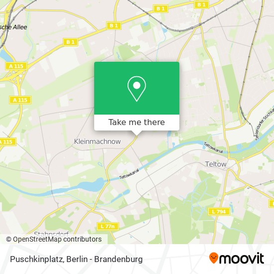 Puschkinplatz map
