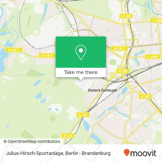 Julius-Hirsch-Sportanlage map